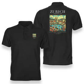 Zurich City Series Premium Polo T-Shirts