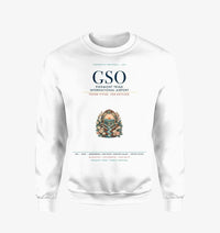 Thumbnail for Piedmont Triad International Airport (GSO) design on white sweatshirt