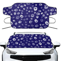 Thumbnail for Airplane Notification Theme Car aviation design on car windshield cover.