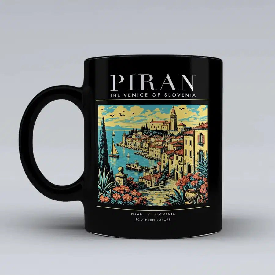 PIRAN - Poster - Mug - Black