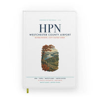 Thumbnail for Westchester County Airport (HPN) design on white notebook