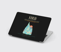 Thumbnail for Harbin Taiping International Airport (HRB) design on black MacBook case