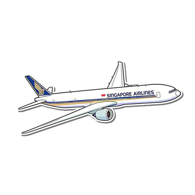 Singapore Airlines Boeing 777 aviation design airplane sticker in weather-resistant vinyl.