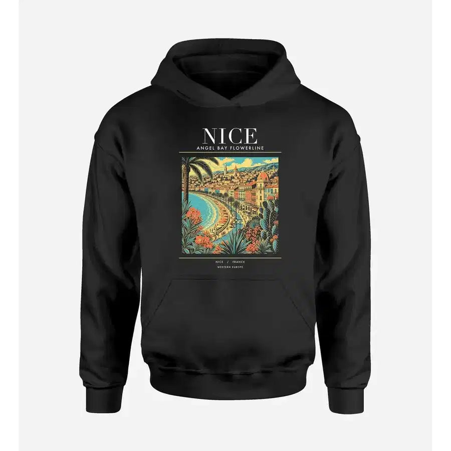 NICE - Poster - Premium Hoodie - Black