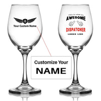 Thumbnail for Customisable Dispatcher Wine Glass