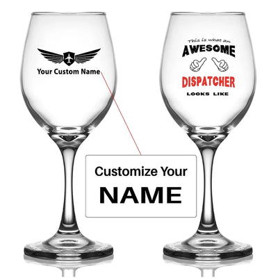 Customisable Dispatcher Wine Glass