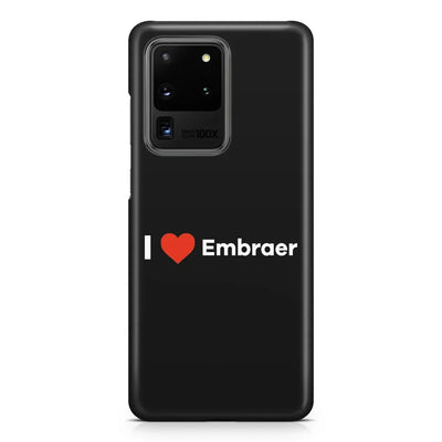 I Love Embraer Samsung S & Note Cases aviation design on Samsung Galaxy S/Note case for Samsung Galaxy S/Note.