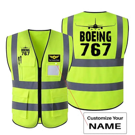 Boeing 767 & Plane Reflective Vests