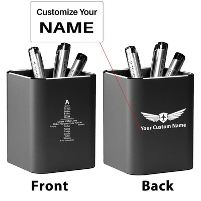 Customisable Aviation Alphabet Pen