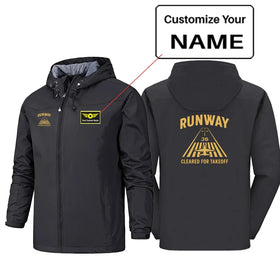 Cleared For Takeoff Rain Jackets & Windbreakers