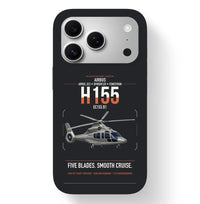 Thumbnail for Airbus H155 EC155 B1 design on black magsafe iphone case, for iPhone 17 Pro