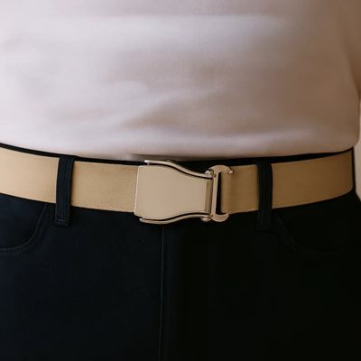 Buckle Adjustable Length aviation seat-belt buckle accessory, real seat-belt webbing.