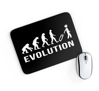 Thumbnail for Pilot Evolution aviation design on neoprene with anti-slip base mouse pad.