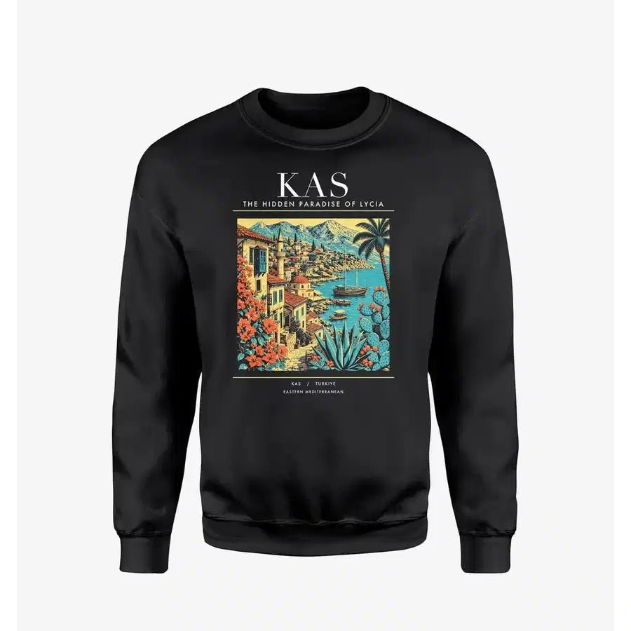 KAS - Poster - Sweatshirt - Black