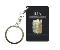 Thumbnail for Ioannina National Airport (IOA) design on black key chain