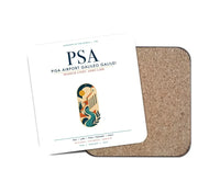 Thumbnail for Pisa Airport Galileo Galilei (PSA) design on white 1 piece coaster