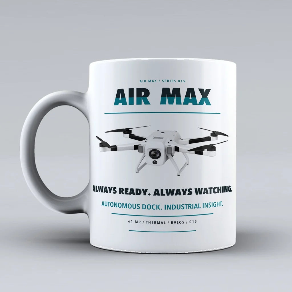 Air Max Mug design on white percepto