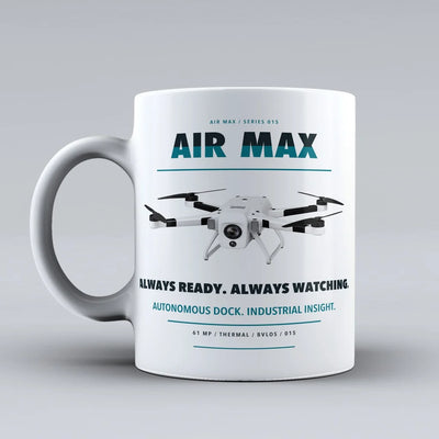 Air Max Mug design on white percepto