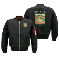 Thumbnail for DEAUVILLE - Poster - Bomber Jacket - Black