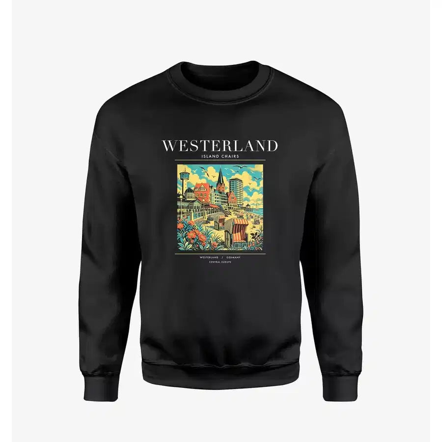 WESTERLAND - Poster - Sweatshirt - Black