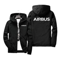 Thumbnail for Airbus & Text Windbreaker