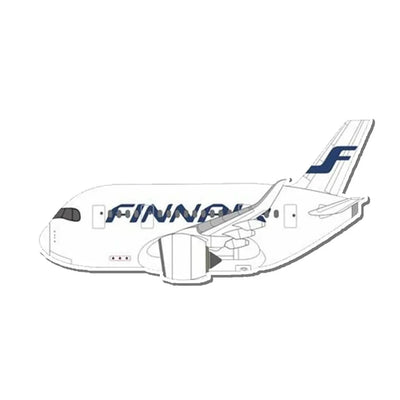 Finnair Airbus A350 Airplanes sticker, Wide 6cm (2.3inches)