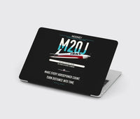 Thumbnail for Mooney M20J 201 design on black MacBook case