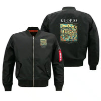 Thumbnail for KUOPIO - Poster - Bomber Jacket - Black