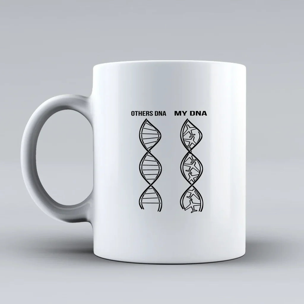 Customisable Aviation DNA Mug - view 2
