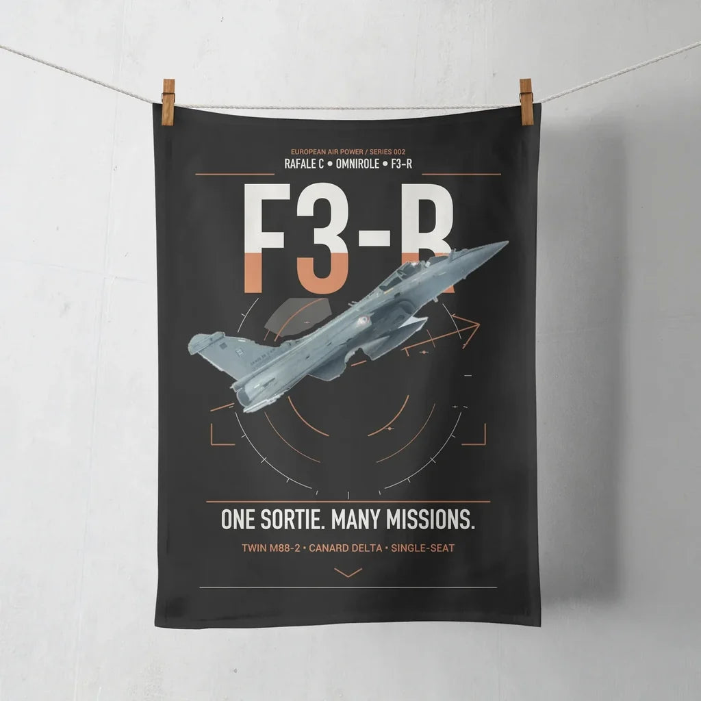 Dassault Rafale C — F3-R standard design on black towel