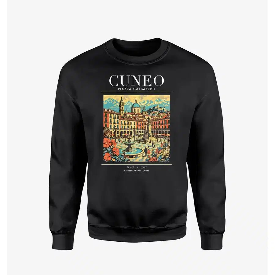 CUNEO - Poster - Sweatshirt - Black