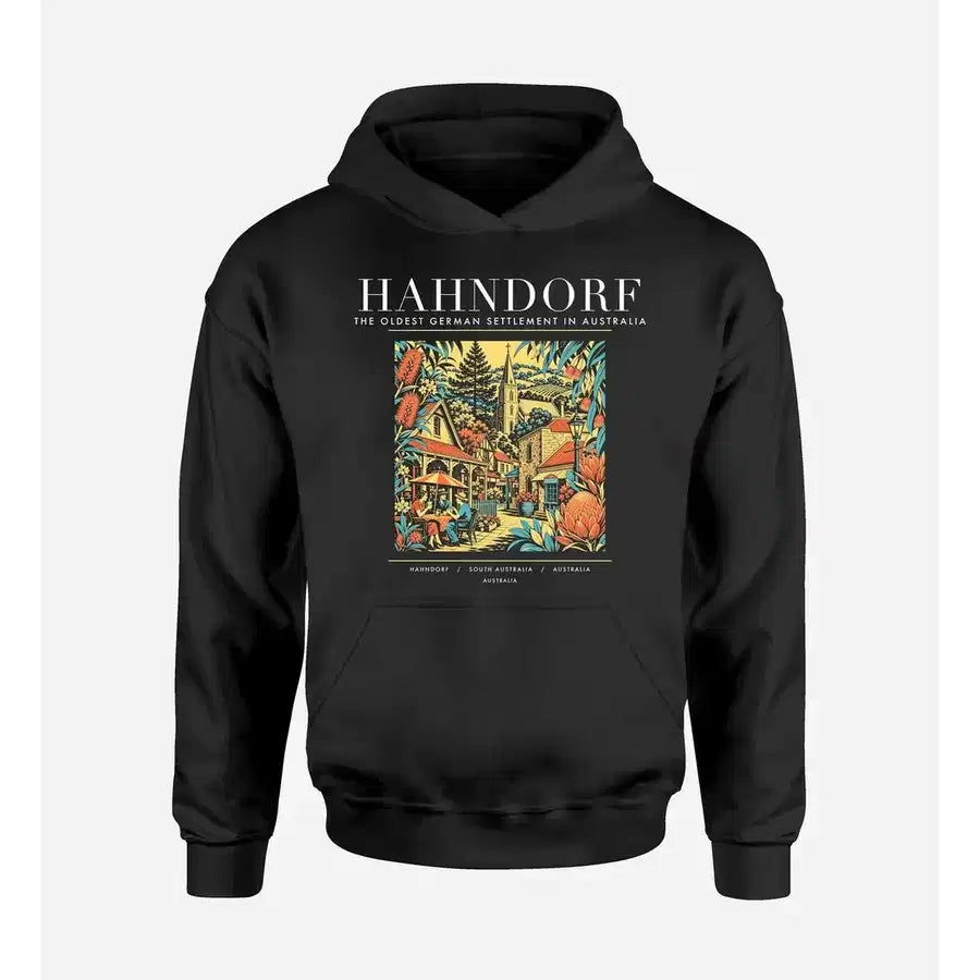 HAHNDORF - Poster - Premium Hoodie - Black