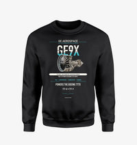 Thumbnail for GE9X design on black sweatshirt