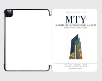 Thumbnail for Monterrey International Airport (MTY) design on white ipad tablet case