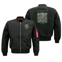 Thumbnail for VINTAGE G4053 - The Homecoming Parade - Bomber Jacket design on black