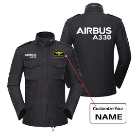 Airbus A330 & Text Military Coats