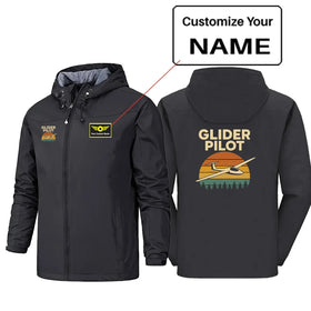 Retro Glider Rain Jackets & Windbreakers