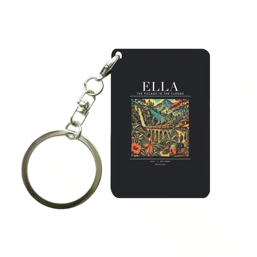 ELLA - Poster - Key Chain - Black