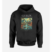 Thumbnail for GUILIN - Poster - Premium Hoodie - Black