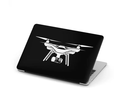Drone Silhouette aviation themed MacBook case for MacBook.