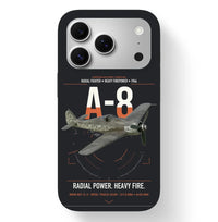 Thumbnail for Focke-Wulf Fw 190A-8 design on black magsafe iphone case, for iPhone 17 Pro
