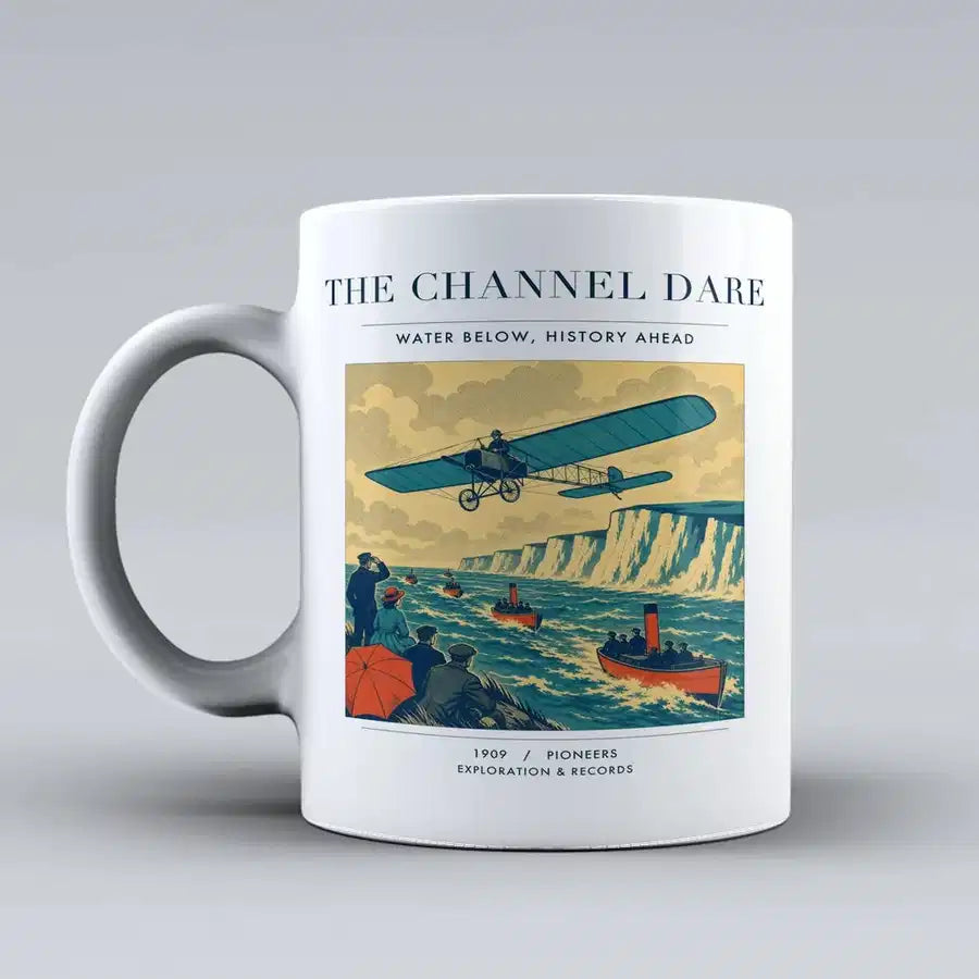 VINTAGE G4324 - The Channel Dare - Ceramic Mug design on white