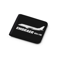 Thumbnail for The Embraer ERJ-175 aviation wallet in leather.