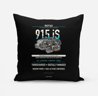 Thumbnail for 915 iS design on black pillow