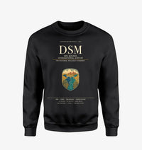 Thumbnail for Des Moines International Airport (DSM) design on black sweatshirt