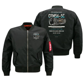 CFM CFM56-5C Engine Bomber Jacket