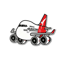 Thumbnail for Qantas Boeing 747 aviation design airplane sticker in weather-resistant vinyl.