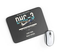 Thumbnail for DHC-3 Otter design on black rectangle mouse pad