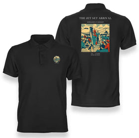 The Jet Set Arrival Premium Polo T-Shirts