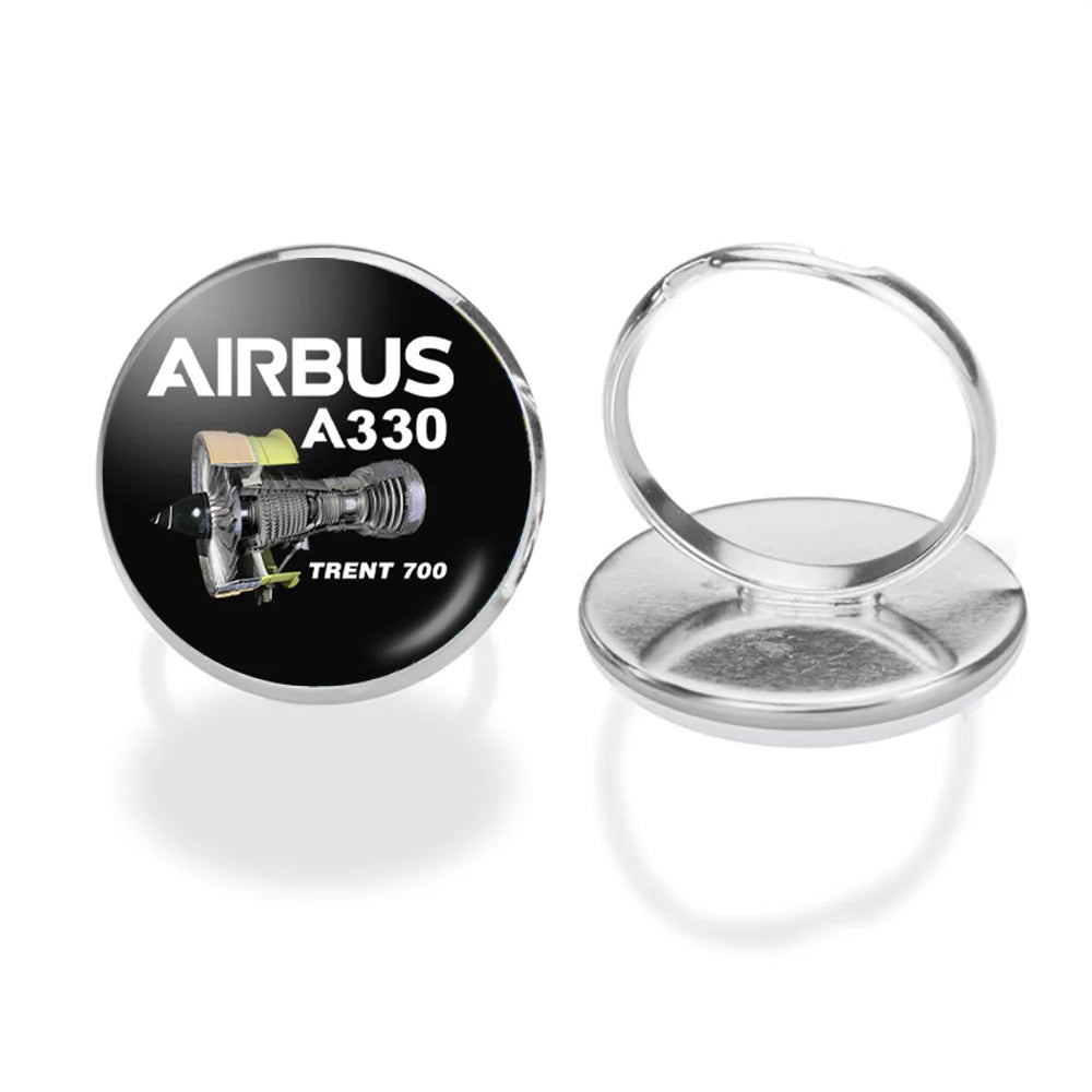 Airbus A330 & Trent 700 Engine aviation ring in stainless steel.